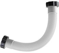 Zhanhai Pack de 1 tuyau de pompe à filtre de sable pour piscine, 16 pouces avec écrous Tuyau de remplacement flexible 11535, Pompe à filtre de sable pour piscine pour Intex 26371CA 26371EH 28647EG