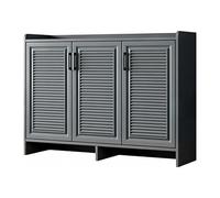 Zhaoj24-05 Meuble à Chaussures Armoire à Chaussures d'extérieur, casier de Rangement Domestique for Patio, Jardin et Porte(Petit)