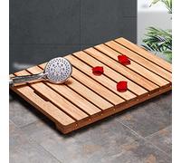Zhaomi Caillebotis de Douche,Tapis Antidérapant,Tapis Écologique Baignoire Antidérapant,Caillebotis Douche,Tapis de Salle de Bain/Tapis de Douche,pour Sol de Salle de Bain (40x30cm/15.7x11.8in)