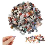 ZHAOYCSH Pierres Mélangées 500g,Pierres Naturelles aux Couleurs Irrégulières, Mini Galets Polis pour Décoration de Plantes d'Intérieur, Pots de Fleurs, Aménagement Paysager,Décoration Maison