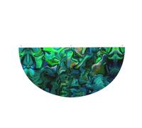 ZhaoYuGoods Guirlande de fanions à suspendre en nacre d'ormeau | Drapeau semi-circulaire à suspendre pour porche, jardin, terrasse, salon, décoration murale, fêtes et événements