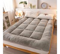 ZHBY Matelas Sol Matelas Futon Très Épais Tapis De Sol Japonais Traditionnel Tatami Matelas De Couchage De Camping Pliable Enroulable pour Le Dortoir Guest Couch (Couleur : Grey, Taille : 120x200cm)
