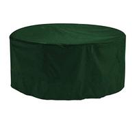 ZHCHL Housse Table De Jardin Ronde 140x95cm, Gris Housse De Protection Iimperméable Tissu Oxford Housse De Meuble Housse, pour Meuble Extérieur Jardin