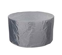ZHCHL Housse Table De Jardin Ronde 150x110cm, Housse Protection Salon De Jardin Imperméable Tissu Oxford Multifonction, pour Meuble Extérieur Jardin