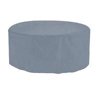 ZHCHL Housse Table De Jardin Ronde 180x110cm, Gris Housse De Protection Iimperméable Tissu Oxford Housse De Meuble Housse, pour Meuble Extérieur Jardin