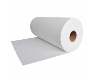 ZHCPDM Papier en Fibre Céramique, Isolation Ignifuge Haute Température 2300 °F, Joint d’Étanchéité Thermique pour Fours à Poterie, Fours, Cheminées et Chaudières - sans Amiante(Size:3mm*600mm*20m)