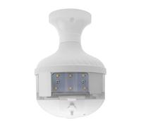 Zhdbchyuu 4MP WiFi E27 Bulb Pro Security Camera Full Color Night Vision Two-Way Voice Wireless Auto Tracking Fisheye WiFi Camera