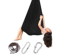 Zhdbchyuu Portable Snuggle Hammock-Elastic Hanging Chair with Rope Carabiner, Light Weight Breathable Cuddle Swing for Relaxation