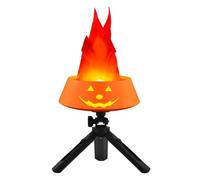 Zhdbchyuu Pumpkin Flame Light Decoration Festival Simulated Pumpkin Lamp Ornaments for Home Yard Garden Indoor Outdoor Orange