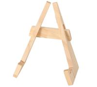 Zhdbchyuu Wooden Plate Racks, Decorative Display Stands, Showcase Stands, Photo Frame Stands, Cookbook Shelves Natural Wood Color