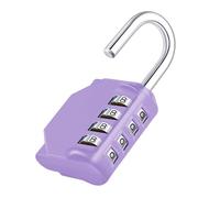 ZHEGE Cadenas à Code Numérique, Cadenas Casier College (1, Violet)