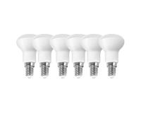 ZHGUIMING Lot de 6 ampoules LED sans scintillement AC85-220 V R39 R50 R63 R80, lampe spot E27 E14(Cold White,R39 5W E14)