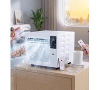ZHIGUANYUN Mini climatiseur Portable avec Fonction déshumidificateur, pour Les logements locatifs, Les résidences étudiantes et Les Chambres à Coucher.