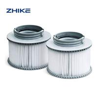 ZHIKE 2pcs Pack de Deux filtres pour Spa Cartouches filtrantes de Remplacement pour Jacuzzi Gonflable mspa