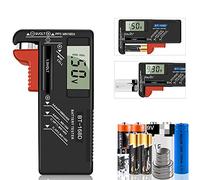 ZHITING Testeur de Piles numérique,Testeur de Piles Universel,Batterie Testeur,pour AA, AAA, C, D, PP3, 9V, 1.5V, Piles Bouton - Fonctionne sans Pile