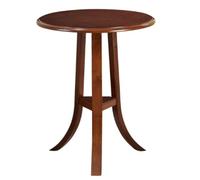 Zhixubah Table Basse au Plateau Lisse, Table Basse Moderne et Minimaliste | Coins Arrondis et Structure Triangulaire Stable, Construction en MDF, pour Maison ou Appartement(60x60cm/23.6x23.6in)