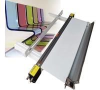 ZHIXUMM Machine à Cintrer Acrylique, Outils Acryliques, Cintreuse 30 Cm, 60 Cm, 125 Cm, avec Ajusteur d'angle, 800 W, Cintreuse Publicitaire pour Panneaux en Plastique PVC, Chauffage De Machine,125cm