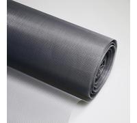 ZHIYIN Moustiquaire Fibre de Verre 200x250cm, Lavable & Indéchirable Rouleau Toile Moustiquaire Peut être Coupé Faites circuler l'air frais, Gris