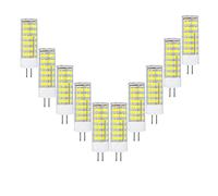ZHIYUE Lot de 10 G4 7W Led Ampoule Blanc Froid 6000k 700 Lumens AC 220V Non Dimmable Remplacer Ampoule Halogène G4 70w,G4 Base Bi-Pin Type JC, Lustres de Salon, Appliques, Cuisine