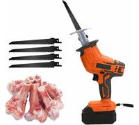 ZHJOPP Scie Alternative, Machine à scie os électrique pour Usage Commercial et Domestique, scie de Boucher Portable pour Couper la Viande, Le Porc, Les côtes, Le Bois