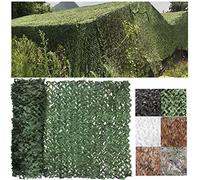 ZHJSHOU Filets D'ombrage Chasse Au Filet de Camouflage, UV Block Patio Filet Pare-Soleil Protection Solaire, pour Camping,Chasse,Décoration,Crème Solaire,Vert，1X4m/3.28x13.12ft