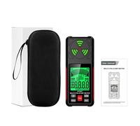 Zhjvihx Compteur EMF 3 en 1, Détecteur de Rayonnement électromagnétique RF EF MF avec Alarme Sonore Visuelle pour le Bureau à Domicile, Détecte le Champ électrique de Champ Magnétique (Version