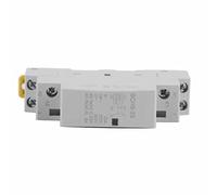 Zhjvihx Contacteur AC 2P 25A, Contacteur Domestique sur Rail Din 1NO 1NC 50/60 Hz, Taille Compacte à économie d'énergie à Faible Bruit avec Système électromagnétique optimisé, pour Atelier de