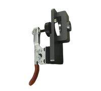 Zhjvihx Gabarit de Perçage pour Charnière Métallique Encastrée de 35 Mm, avec Butée de Limitation, Template de Perçage pour Portes (Aluminium)