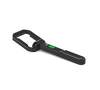 Zhjvihx Mini Détecteur de Métaux avec écran LCD, Détection à Portée Complète de 360° pour la Recherche de Trésors, la Chasse aux Pièces de Monnaie, Alarme Sonore de Vibration, Indicateur (Black)