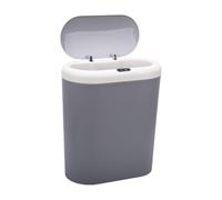 Zhjvihx Poubelle Intelligente 15L avec Capteur, Poubelle Contact à Détection de Mouvement avec Contrôle des Odeurs, pour Cuisine Salle de Bain Salon Chambre Bureau Maison