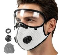 Zhliuqo Masque Anti Poussière Réutilisable Avec Lunettes De Protection