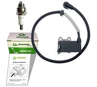Zhongfatec-366-XHHS 502846401 Ignition Module Coils and Spark Plug fit for Husqvarna Backpack Blower 150BF,350BF,350BT Replaces coil 511492901