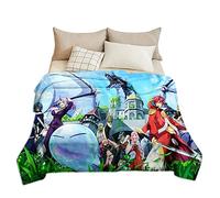 Zhongkaihua Anime Blanket That Time I Got Reincarnated as a Slime Figure Couverture en flanelle imprimée douce et confortable pour la maison, le lit, le canapé