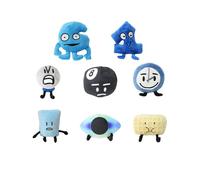 Zhongkaihua Bfdi Oreiller en peluche douce à motif de bataille de l'île de rêve - Décoration pour chambre à coucher, canapé