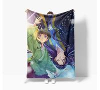 Zhongkaihua The Apothecary Diaries Couverture en flanelle douce et moelleuse Motif Maomao Jinshi