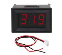 ZHOUMO Mini voltmètre numérique 2,4 V 30 V 2 fils Pour voiture
