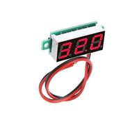 ZHOUMO Mini voltmètre numérique à 2 fils DC 2,5 V - 30 V 2 fils