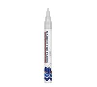 ZHOUYQX Marqueur Textile Blanc pour colorier vêtements et Chemises. Feutre Textile à séchage Rapide et résistant à l'eau, 2 mm, pour Tissus, Cuir, Toile et Jeans.