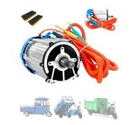 ZHOZHUT 2000W Moteur Différentiel pour Tricycle 48V 60V 72V sans Balais À Aimant Permanent 3200RPM Noyau en Cuivre 5 Trous 16 Dents Boîtier Aluminium pour Trikes Et Quadricycles