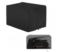 ZHSDMB Abri Robot Tondeuse pour Eufy C15, Tissu en Toile d'Oxford Résistant Aux UV Au Vent Et à l'eau avec Cordon De Serrage,Black