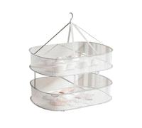 ZHSOAO 2 pièces Pull étendoir Plat Poser sécheuse Support Maille Portable vêtements Suspendus sèche-Linge Sec Cintre pour Vêtements