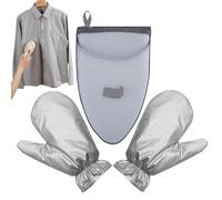 ZHUMCCY Gants Vapeur Repassage Vêtements - Moufle de Planche à Repasser Portative,Accessoire Portable Coussin Protecteur pour Voyage Vêtements Cols Poignets Débutants Femmes Boutiques De Tailleur