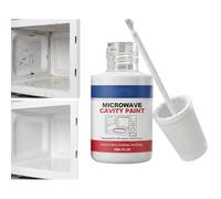 ZHUMCCY Peinture Pour Cavité Micro-Ondes - 30 ml Retouche De Réparation Appareil | Peinture Réparation Rayures Micro-ondes,Usage Intérieur, Cuisine Professionnelle, Restaurant, Maison, Appartement