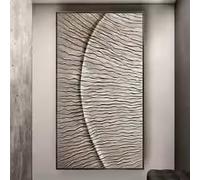 ZHUOYA Tableau géométrique imprimé à petit prix, nouveauté, tons clairs, décoration intérieure, grand format (70 x 140 cm, sans cadre)
