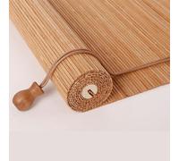 ZHUOZ1T Store Enrouleur Bambou,Rideau Bambou Exterieur,Stores À Rouleaux à Tirage Latéral Opaque 60%,Protection Solaire et Brise-Vue,pour Balcon/Jardin,Largeur x Hauteur (70cm x 190cm)
