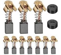 ZHUROUPU Balais de Carbone CB430 pour meuleuse d'angle Makita 18 V LXT | Lot de 10 pièces, pour DGA452, BGA450, BGA452, BHR200, 191971-3, réduction du bruit, conduction stable et efficace