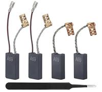 ZHUROUPU Balais de Charbon de Rechange 1617014144 pour Bosch GBH 5-38X | avec Coupure Automatique, 6,3 x 12,5 mm, pour GBH 5-38X/5-40 DE/5-40 DCE, GSH 388/388X/500/5 CE/5 E, réduction du bruit