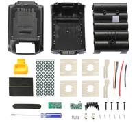 ZHUROUPU Boîtier de Batterie 18650 10 cellules de Rechange pour Batterie DeWalt DCB200 DCB201 DCB203 DCB204 DCB205 18 V 20 V 4,0 Ah 5,0 Ah