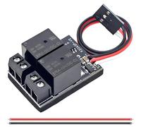 ZHUROUPU Commutateur Relais électronique RC PWM 1 Canal 2 Voies 5-10 V Haute Tension pour Signal de Commande à Distance d'avion, pour fusées DIY, modèle réduit, Signal/obturateur d'appareil Photo