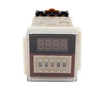 ZHWTISNPE DH48S-2Z Affichage LCD Relais temporisé numérique 0.01S-99H99M AC 380V w Socket